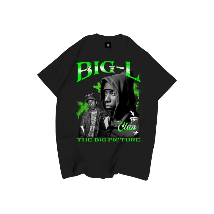 Camiseta Clan Negra Big L Tee - 1