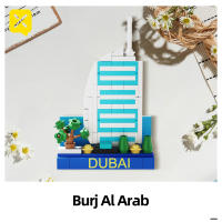 Bloques De Construcción De Torre Con Pegatinas De 95 Piezas Juguetes Educativos Para Niños Diseño De Ciudades Famous Historia Regalos Para Niños - details 4