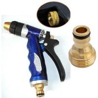 Pistola De Agua Portátil De Alta Presión Duradera Para Jardín Lavado De Coche Herramienta De Rociador Con Boquilla De Latón Ajustable - details 4