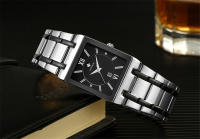 Reloj De Pulsera Masculino WWOOR 2024 Moda Lujo Quadrado Impermeable Diseño De Ginebra Cuarzo Reloj Masculino Con Numeros Romanos Y Cierre De Seguridad - details 20