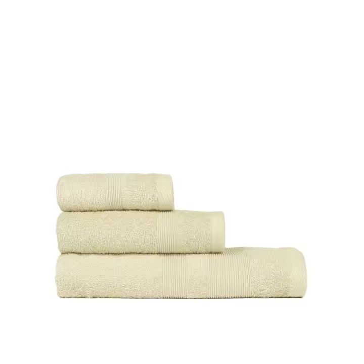 Donegal Collections - Toalla Tocador 30x50 cm, Toalla Lavabo 50x100 cm, Toalla Ducha 70x140 cm y Toalla Sábana 100x150 cm - Toallas de Algodón para Baño y Ducha - Secado Rápido y Lavables a Máquina - 1