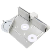 Placa De Inserto Para Router De Aluminio Multifuncional Para Trabajar Madera Placa De Router Con Flip Plate Para Mesas De Trabajo - details 4