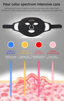 Máscara De Terapia De Luz LED 4 En 1 Anti Edad Reducción De Arrugas Firmado Blanqueador Máscara Fotónica Avanzada De Silicona Recargable USB - details 4