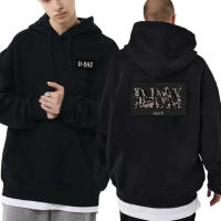 Sudadera Con Capucha Impresa Suga D D-DAY Kpop Para Hombres Y Mujeres Talla Grande Moda De Otoño E Invierno Top Gráfico - details 6