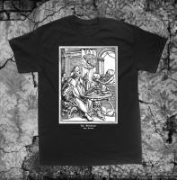 Camisa Memento Mori Con Diseño De Esqueleto Y Muerte Oculta Talla Grande Estilo Gótico Medieval Para Hombres Camiseta Transpirable Ligera Y De Secado Rápido Protección Solar Sostenible - details 3