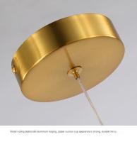 Lámpara Colgante De LED Brillante Para Dormitorio Y Sala De Estar Decoración De Techo Estilo Nórdico Lámpara Pendente De Metal Para Cocina Y Habitación - details 14