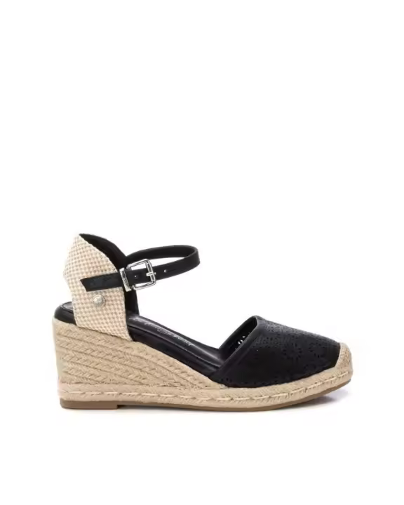 XTI 143843 Zapatos Alpargatas Mujer Negro - 1