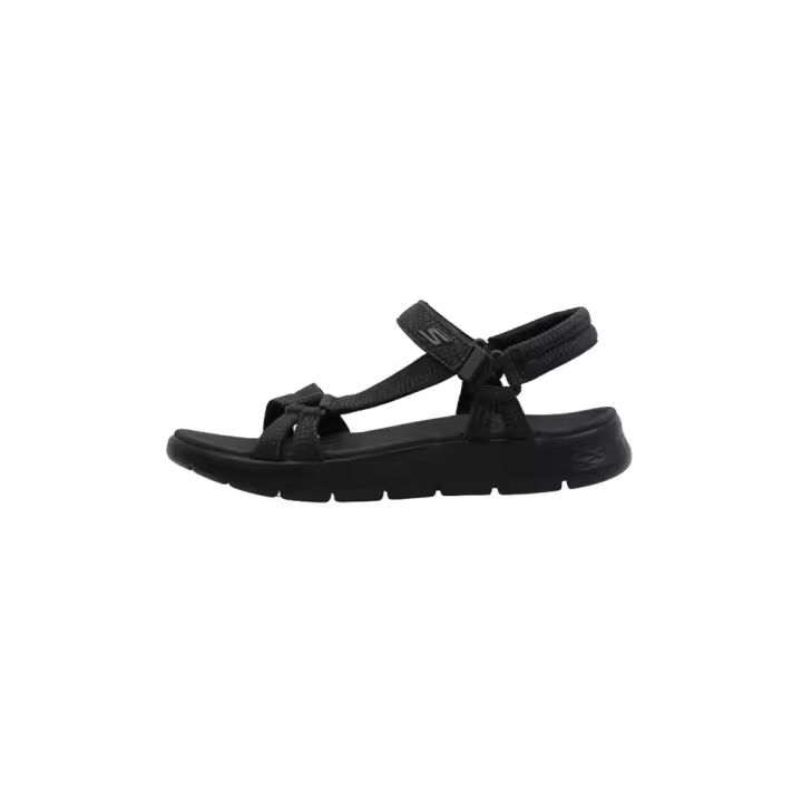 Skechers GO WALK FLEX SANDAL Sandalias Planas Mujer Negro - 1