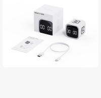 Temporizador Digital Silencioso Con Vibración Y Alarma De Tiempo Personalizable De 5 a 60 Minutos Ideal Para Estudiar Cocinar Trabajar Y Aprender - details 12