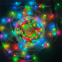 Luces LED RGBIC Bluetooth WS2812B Cadena De Luces Faeir Para Fiesta Navidad Boda Decoración Guirnalda Con USB Control Remoto Y Aplicación En Smartphone - details 17