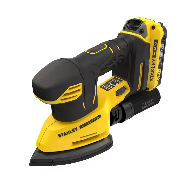 Stanley LIJADORA DE DETALLE 18V | Velocidad Variable 0-12.000 Rpm | Conexión para Aspiradores - 1