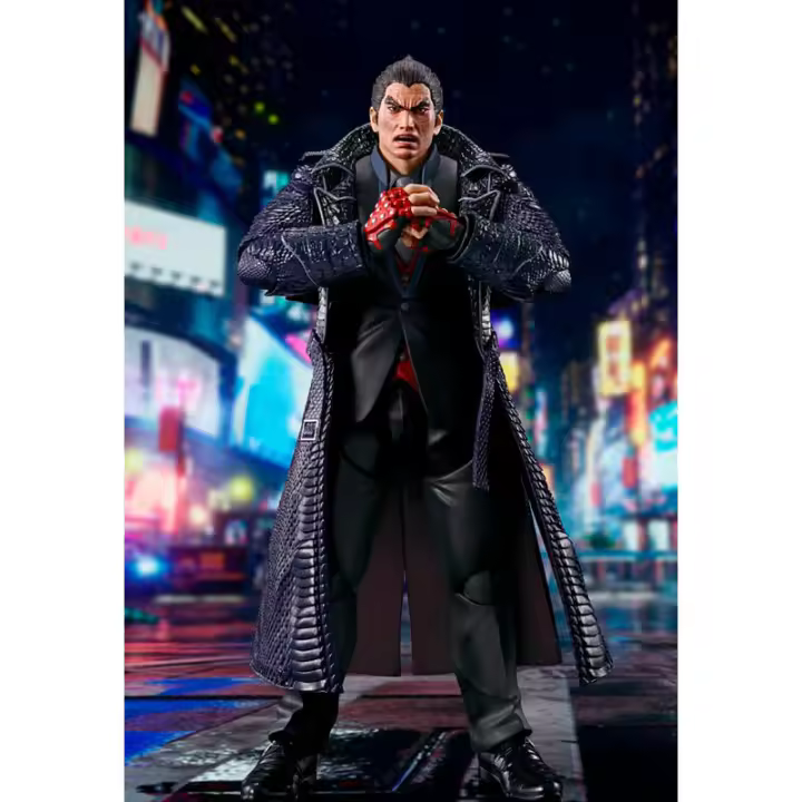 Figura S.H Figuarts Kazuya Mishima Tekken 15cmFigura  Coleccionable - Idea de Regalo- Mercancia Oficial - Juguetes para Niños y Adultos - Movies Fans - Muñeco para Coleccionistas y Exposición - 1
