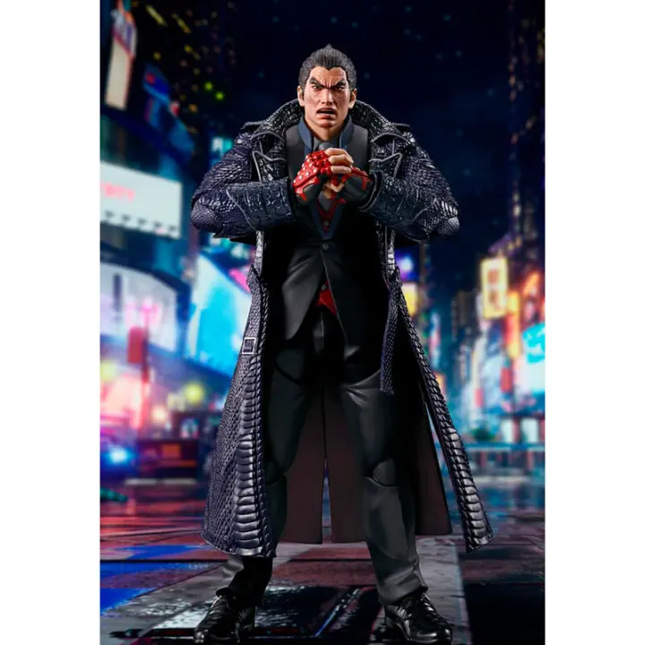 Figura S.H Figuarts Kazuya Mishima Tekken 15cmFigura  Coleccionable - Idea de Regalo- Mercancia Oficial - Juguetes para Niños y Adultos - Movies Fans - Muñeco para Coleccionistas y Exposición - 1