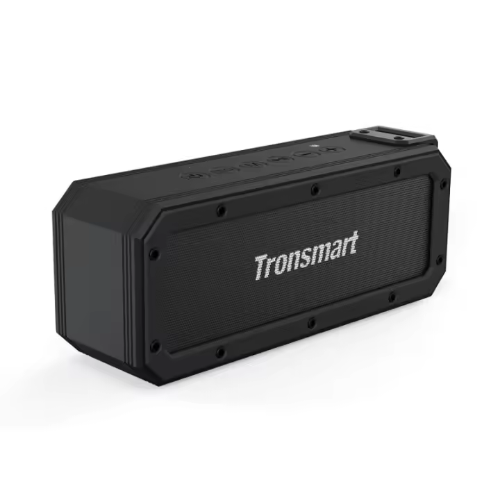 Tronsmart Element Force Plus Altavoz Bluetooth portátil 40W de potencia, bluetooth 5.0, resistencia al agua IPX7, hasta 15 horas de reproducción, color negro - 1