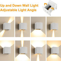 Lámpara De Pared Exterior IP65 Impermeable LED 85-265V Para Decoración Del Hogar Jardín Puerta Garage Pasillo Interior Lámpara De Exteriores - details 3