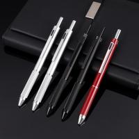 1pc 4-en-1 Pluma De Metal Multicolor Con Sensing De Gravedad Y Lápiz Automático Rojo Azul Y Negro Pluma Ballpoint Para Oficina Y Escuela - details 0