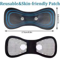 Masajeador De Cuello Portátil Recargable Alivio Del Esfuerzo Y Fatiga Adhesivo Para Masaje De La Columna Vertebral Fácil De Transportar - details 3