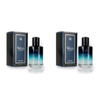 2 UNIDADES Wild Eau de Toilette para hombre 100ml Montage Brands Fragancia inspirada en otros perfumes Pour Homme Colonia - details 0