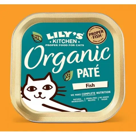 Lily's Kitchen Organic Paté De Pescado Gatos 85 Gr - 1