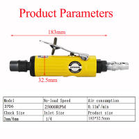 HIFESON 1/4" Mezclador De Aire Para Grindas Herramienta De Grabado Y Pulido Para Herramientas De Aire Tipo De Herramienta: Otro - details 2