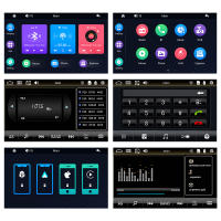 Podofo Radio De Coche 2 DIN 9" HD Autoradio Multimedia Player Carplay Bluetooth USB FM Cámara Soporte Control Del Volante Universal - details 8