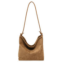 Bolso De Hombro Retro De Piel Suelta Moda Con Correa Ajustable Para Mujer Bolso De Viaje Y Trabajo Estilo Hobo Tamaño 11.61x4.92x11.42 Pulgadas - details 0