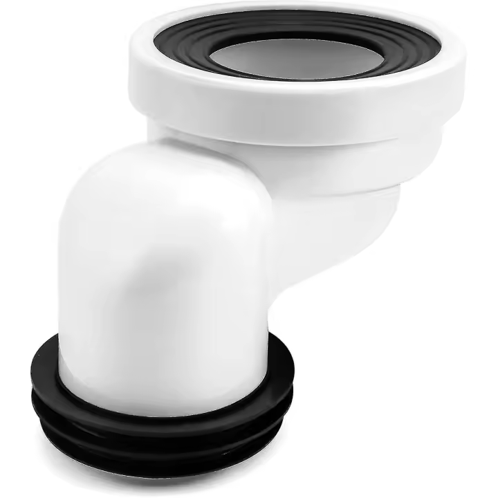 Conector de tubo de Desagüe de Pvc-Ya 100mm WC Offset Pan Conector - 1