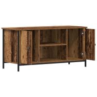 Cabinet de TV vidaXL Madera Vieja 100x40x50 cm Madera Ingenierada y Acero - details 3