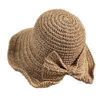 Sombrero de Paja de Las Mujeres Sol al Aire Libre Mujer,ideal para viajar, hacer caminatas, acampar, jardines para mantener a las mujeres a la moda. - details 0