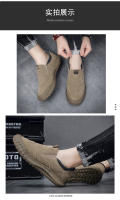 Zapatos De Trabajo Para Hombre Casual Transpirables Loafers Ligeros De Verano Antideslizantes Con Suela Suave Para Playa Y Interior - details 8