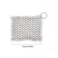 Limpia Herramienta De Limpieza Para Sartén Y Barbacoa De Acero Inoxidable Y Hierro Fundido Con Esponja De Enredadera Y Anillo De Colgaje - details 7