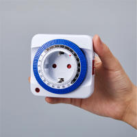 Interruptor De Tiempo Programable Mecánico Con Timer De 24 Horas Enchufe Inalámbrico EU/US Apagado Automático Después De Un Ciclo De Contado - details 12