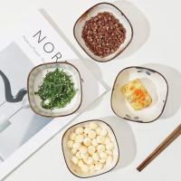 Pequeño Plato De Cerámica Para Cocina Assorted Seasoning Ensaladera De Salsa Vinagre Bowl Creativo Japonés Vajilla Para Mesa Hogar Plato De Cena - details 3