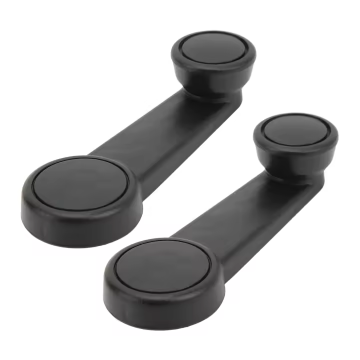 2pcs Manija De Ventana ABS Resistencia Al Desgaste Reemplazo Para Ford Transit Focus Fiesta Escort Mango De Ventana De Coche - 1