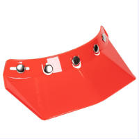 Visera Universal Para Casco De Motocicleta Con 5 Snap Pantalón De Bocina Y Escudo De Viento Tamaño Approx 25x22cm - details 10