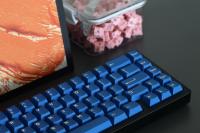 Aifei Keycaps Set Grande Doble Shot Perfil Cherry ABS Para Teclado Wooting GMK Hi75 Switches Layout ANSI Split Purple Green - details 20