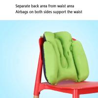 Cojín De Apoyo Lumbar Inflable Para Asiento De Coche Alivio Del Dolor De La Sciatica Soporte De Viaje MEXiZE - details 6