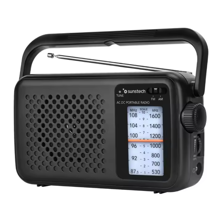 Radio Portátil Sunstech RPS760/ Negro - 1