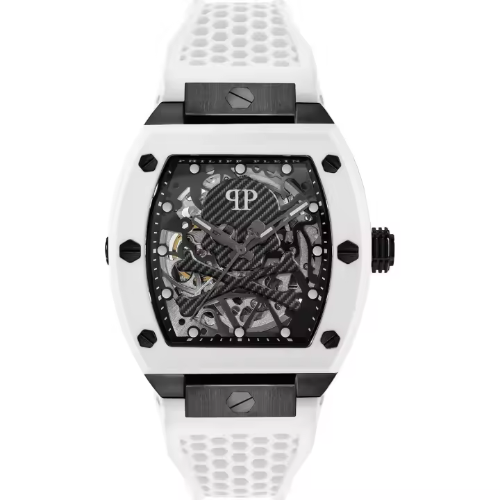 PWBAA2424 Reloj Philipp Plein Skeleton Blanco Automático - 1