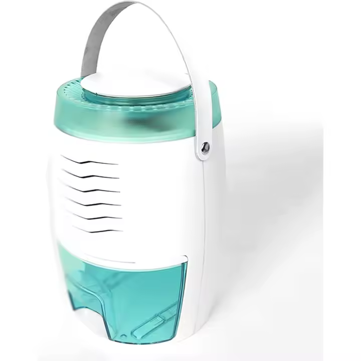 Deshumidificadores para el hogar, deshumidificadores pequeños y silenciosos portátiles de 1200 ml con asa, purificador de Aire para sótano, Dormitorio, baño, Garaje, RV, Armario, Caravana - 1