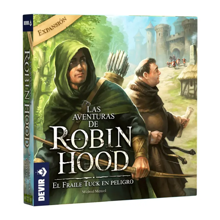 LAS AVENTURAS DE ROBIN HOOD EL FRAILE TUCK EN PELIGRO EXPANSION DEVIR - Nuevo a estrenar - Devir - 1