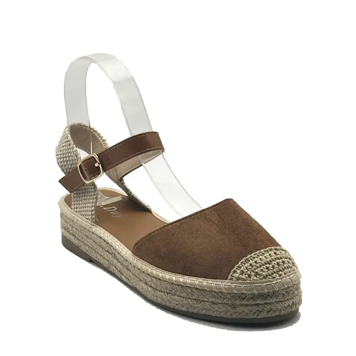 JZ Hermanos Sandalias de Estilo Alpargata con Plataforma - 1