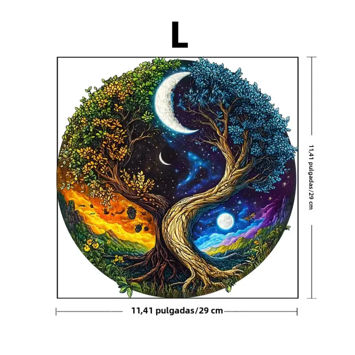 Puzzle De Madera De Vida Silvestre Dificultad Alta Para Entrenamiento Focado Regalo Perfecto Para Niños Niñas Hombres Y Mujeres En Cumpleaños Y Festividades - 1