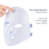 Máscara Facial LED Recargable 7 Colores Terapia Fotónica Belleza Rejuvenecimiento De Piel Levantamiento Facial Blanqueamiento Dispositivo De Belleza Para Uso Doméstico - details 7
