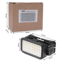 BORUiT K351 Linterna Frontal LED COB 400LM Recargable Tipo-C Impermeable Para Camping Pesca Ciclismo Senderismo - details 9