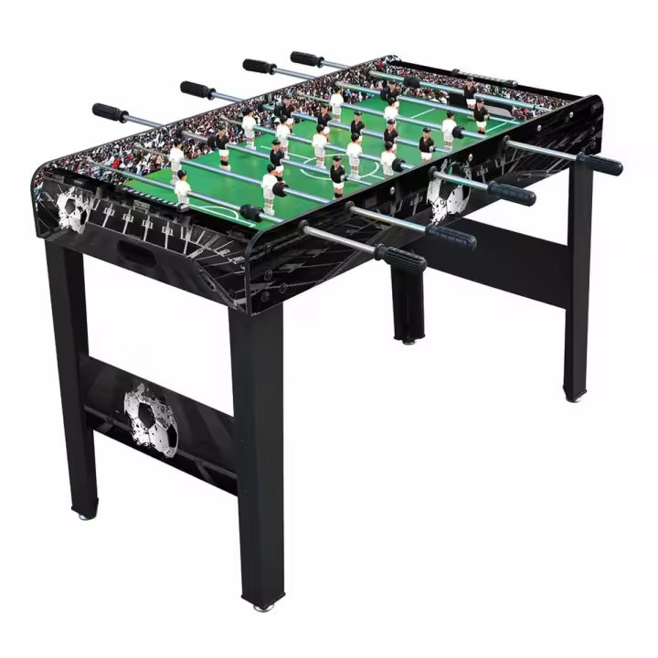 Devessport  Futbolín Tamaño Estándar con Barras Telescópicas y Marcadores Manuales - 1