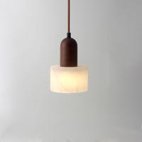 Nueva Cabeza De Cama De Mármol Con Candelabro Retro Chino Luz De Lujo Cable Luz De Sensación Avanzada Wabi-Sabi Para Dormitorio Master - details 3