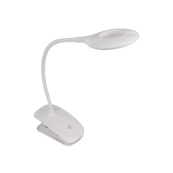 Lámpara Led Velleman con Clip - 20 Leds - Blanco - Regulable - Recargable - 1