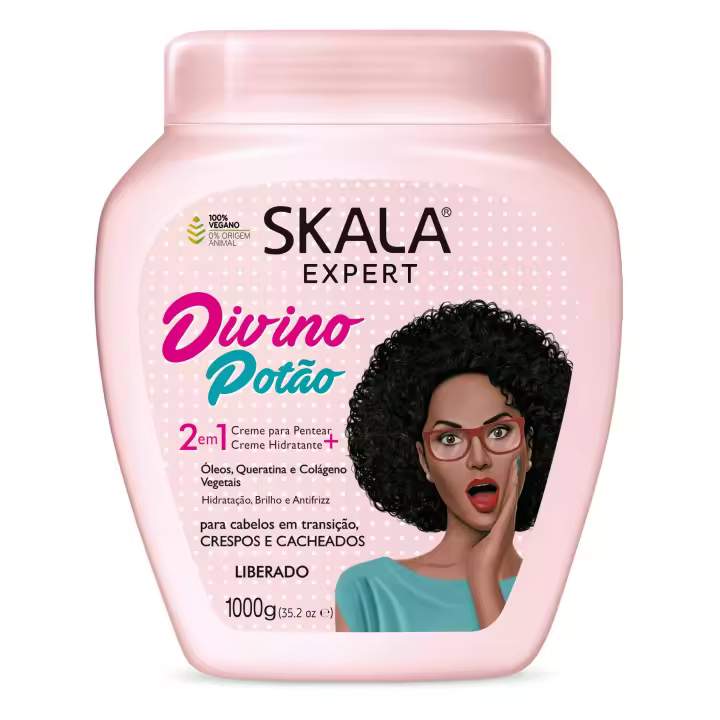 Skala Expert Divino Potão Crema de Tratamiento 1000g para Cabello en Transición - 1