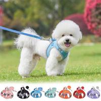 Harnés Para Perros De Correa Reflectante Y Transpirable Ajustable Ropa De Vestir Para Paseos Al Aire Libre Material De Poliéster - details 7